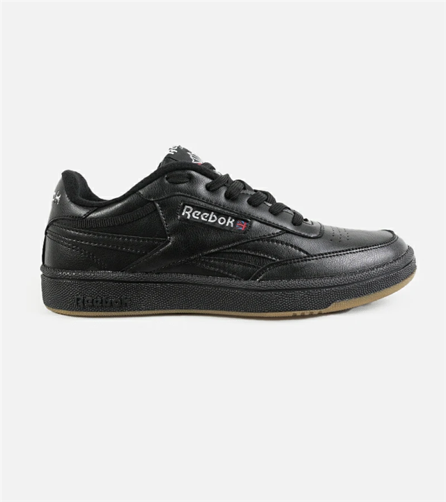 کفش کتانی کژوال مشکی مردانه و زنانه reebok club C85 مدل 2061